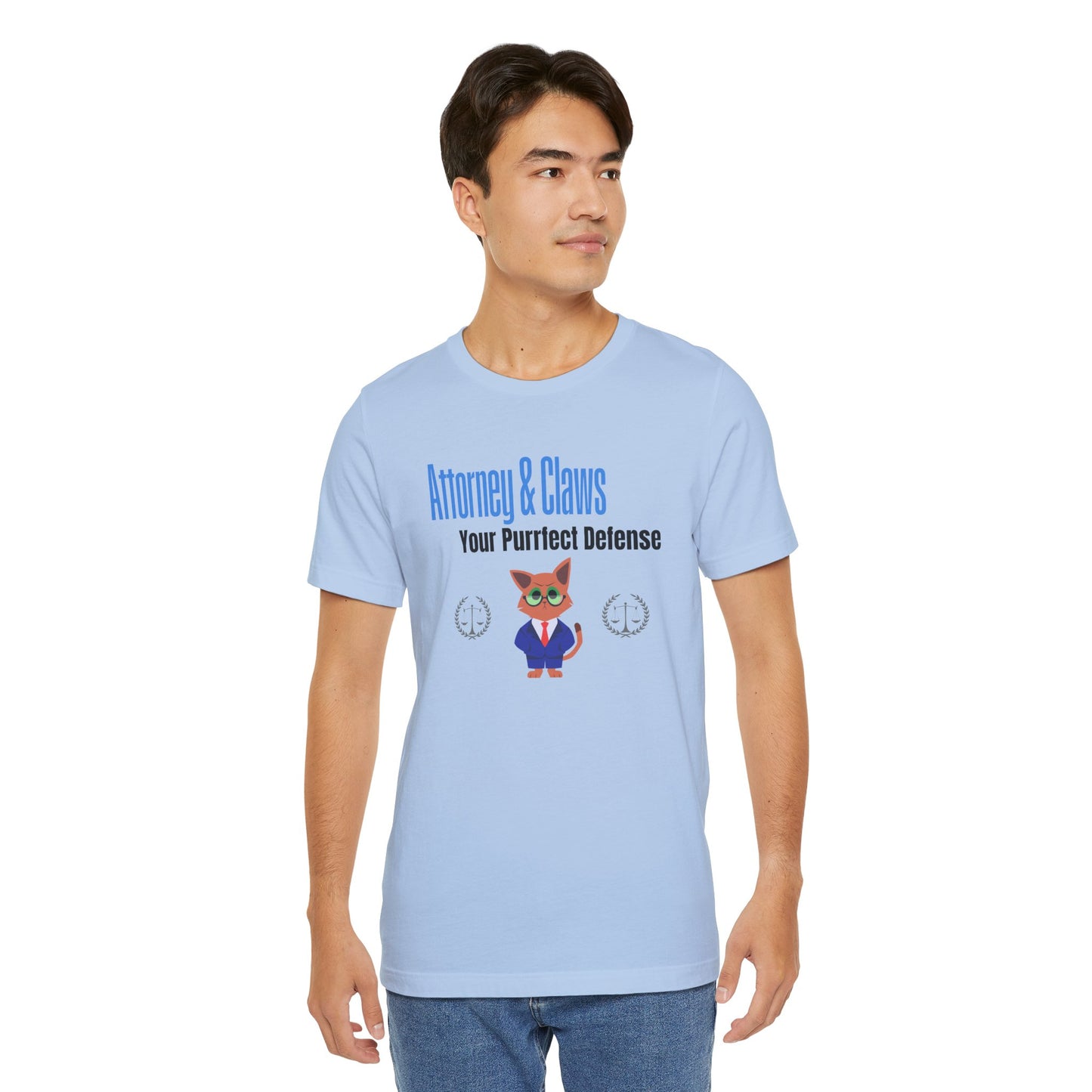 Attorney & Claws Cat Premium Unisex T-shirt