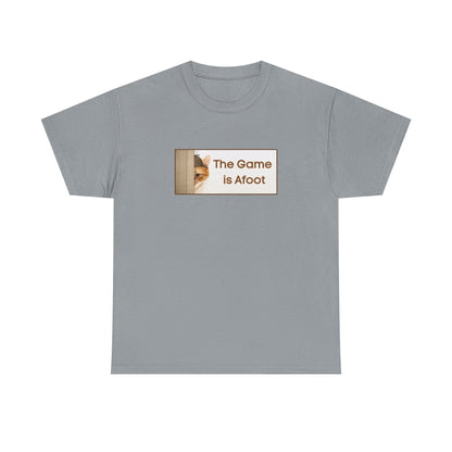 The Game is Afoot Kitty Unisex T-shirt