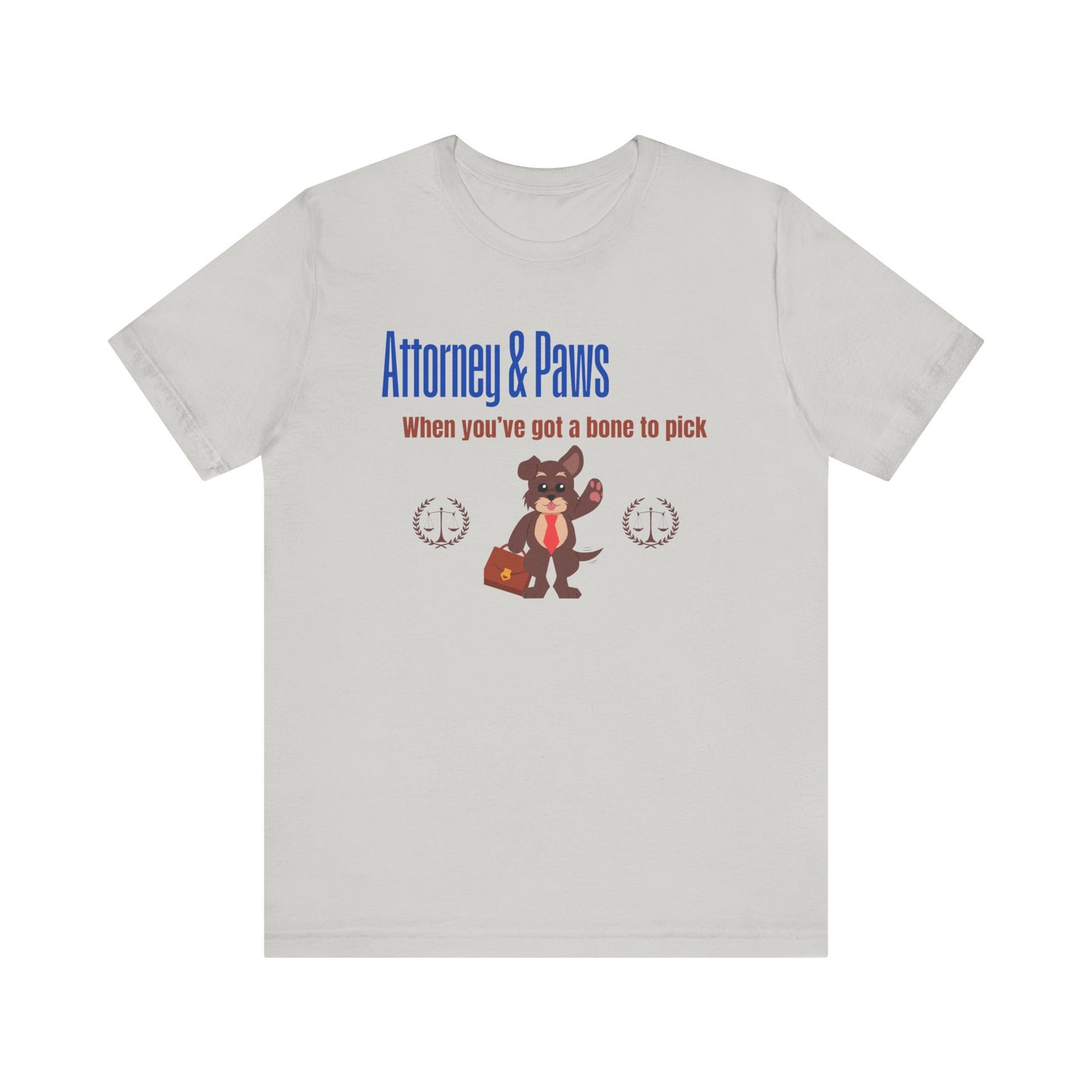 Attorney & Paws Dog Premium Unisex T-shirt