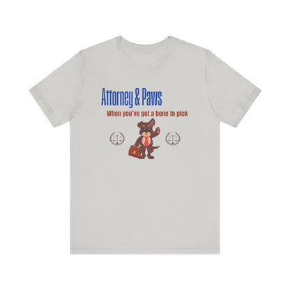 Attorney & Paws Dog Premium Unisex T-shirt
