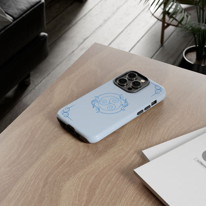 Tough Phone Case - Teal Elegance (Check for brand/model)