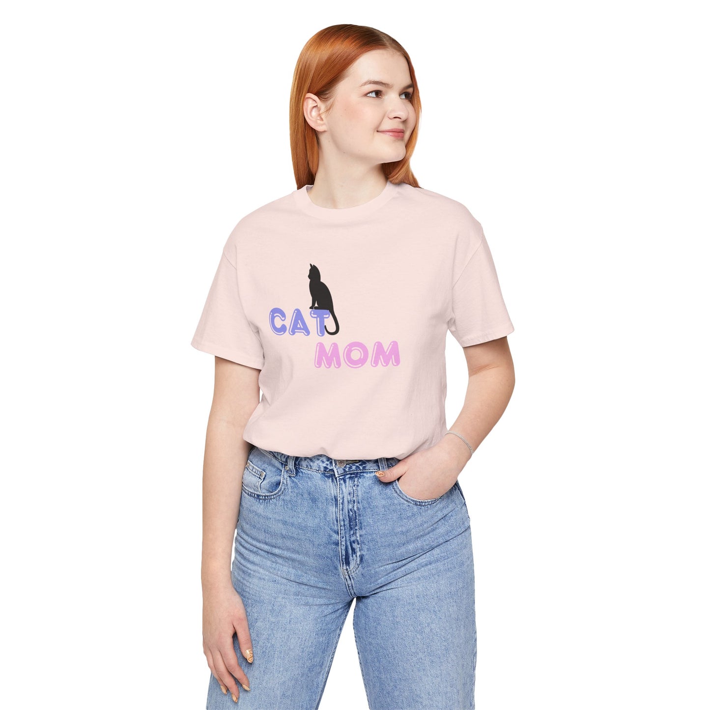 Cat Mom Premium Unisex T-shirt