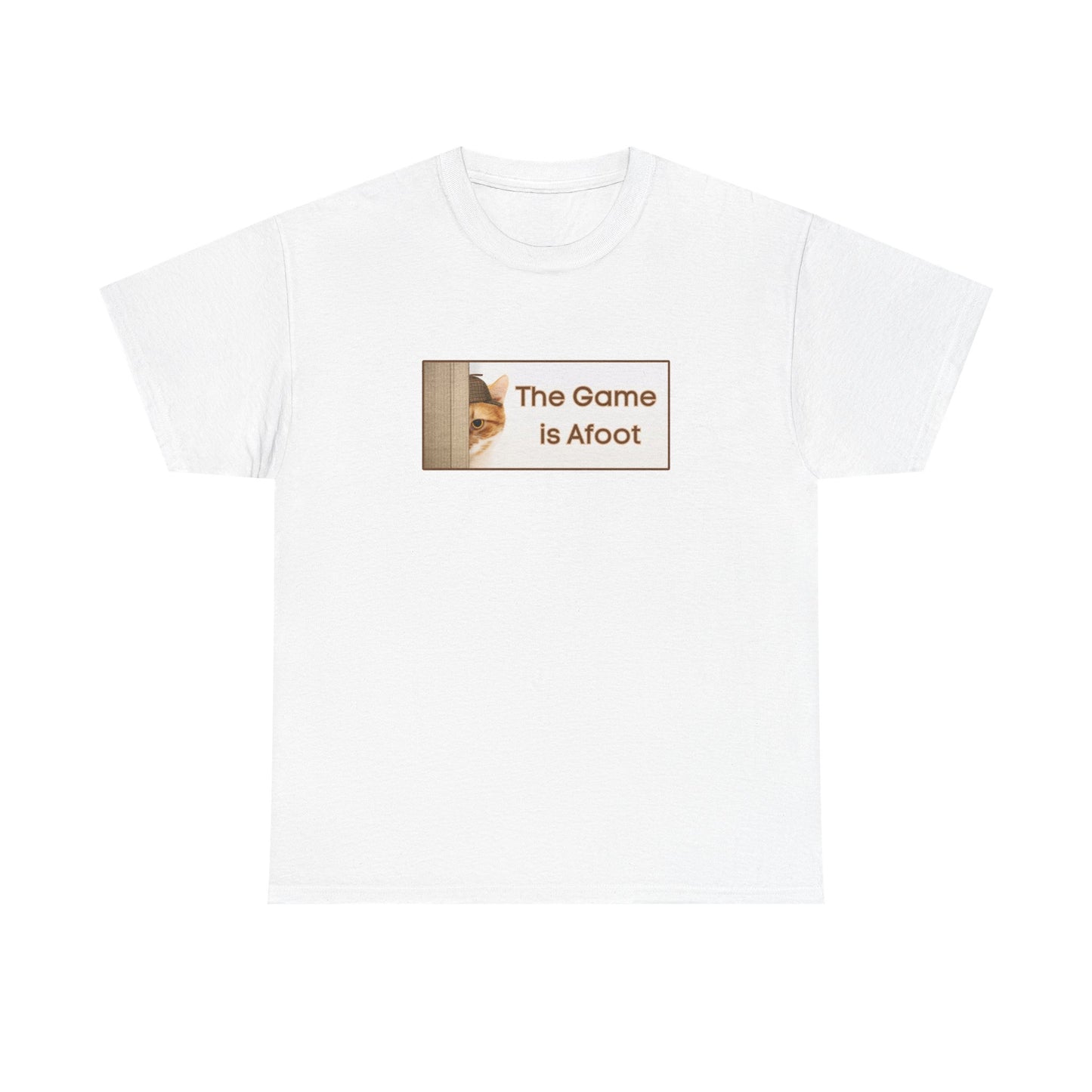 The Game is Afoot Kitty Unisex T-shirt