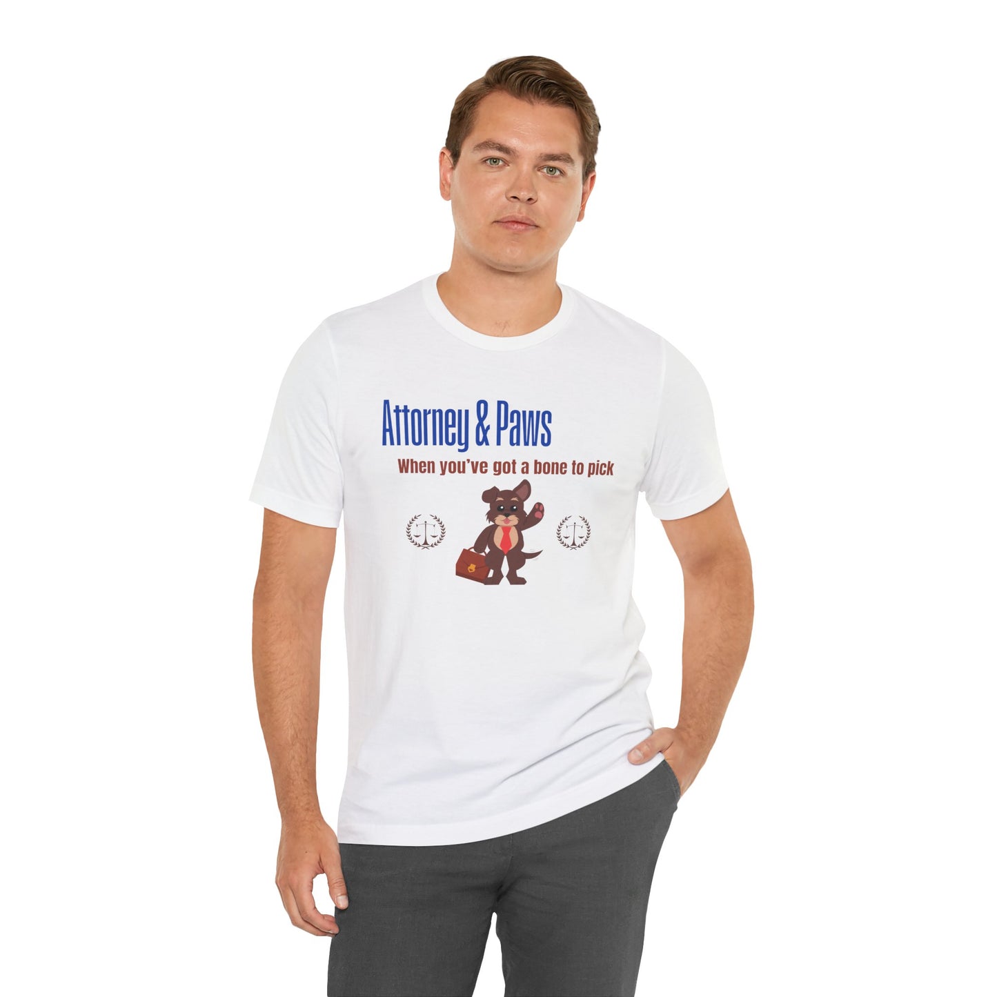 Attorney & Paws Dog Premium Unisex T-shirt