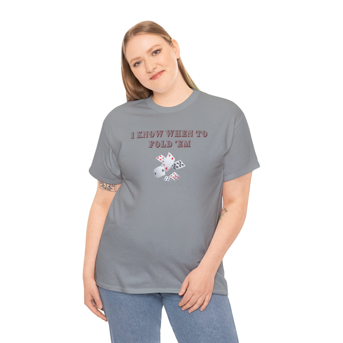 I Know When to Fold Em - Poker Unisex T-shirt