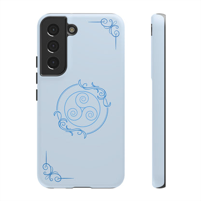 Tough Phone Case - Teal Elegance (Check for brand/model)
