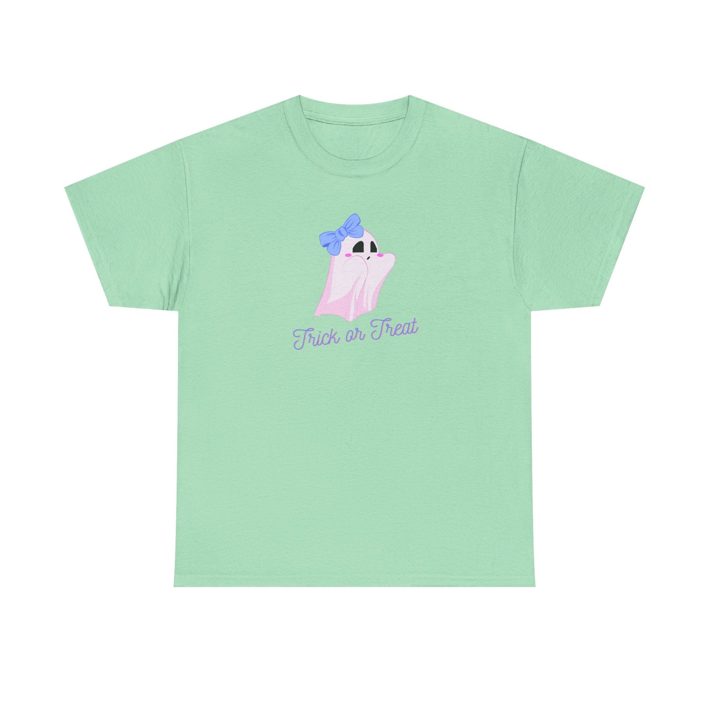 Adult Halloween Cute Ghost Unisex T-shirt