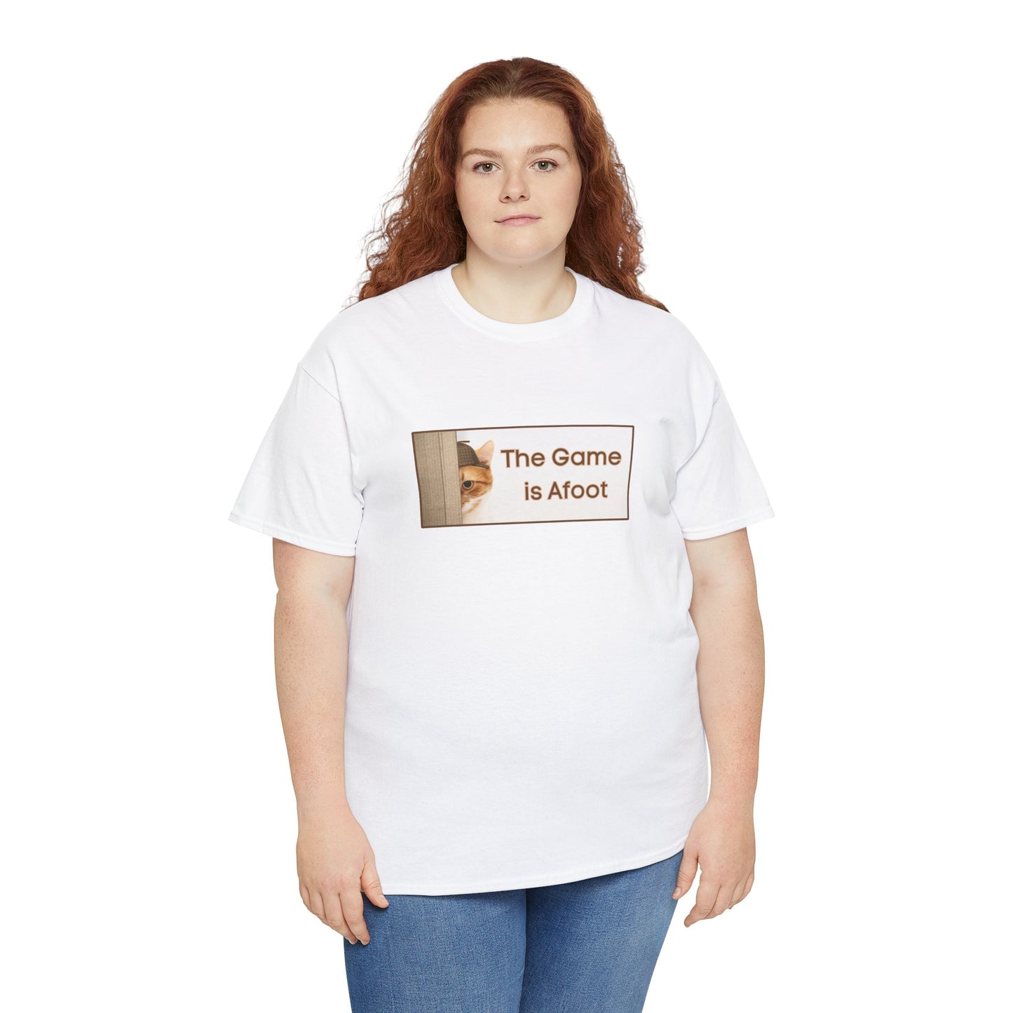 The Game is Afoot Kitty Unisex T-shirt