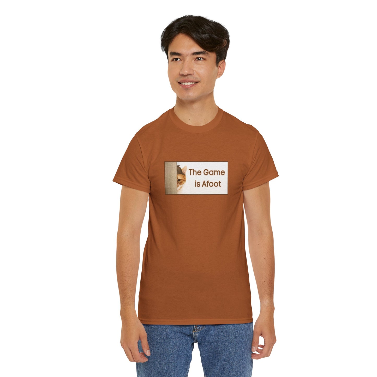 The Game is Afoot Kitty Unisex T-shirt