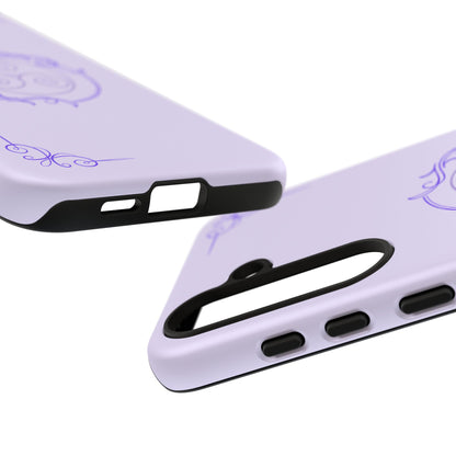 Tough Phone Cases - Purple Elegance for Multiple Models
