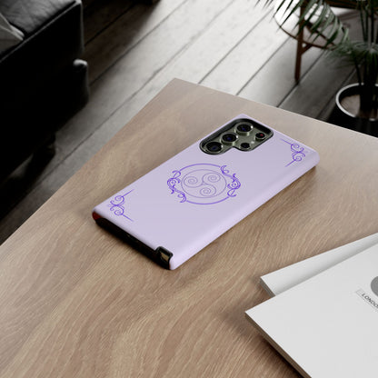 Tough Phone Cases - Purple Elegance for Multiple Models