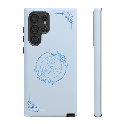 Tough Phone Case - Teal Elegance (Check for brand/model)