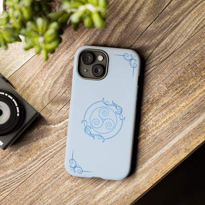 Tough Phone Case - Teal Elegance (Check for brand/model)
