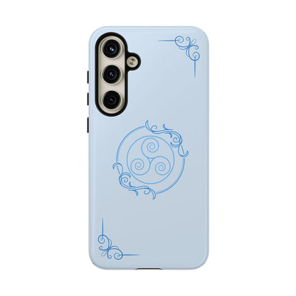 Tough Phone Case - Teal Elegance (Check for brand/model)