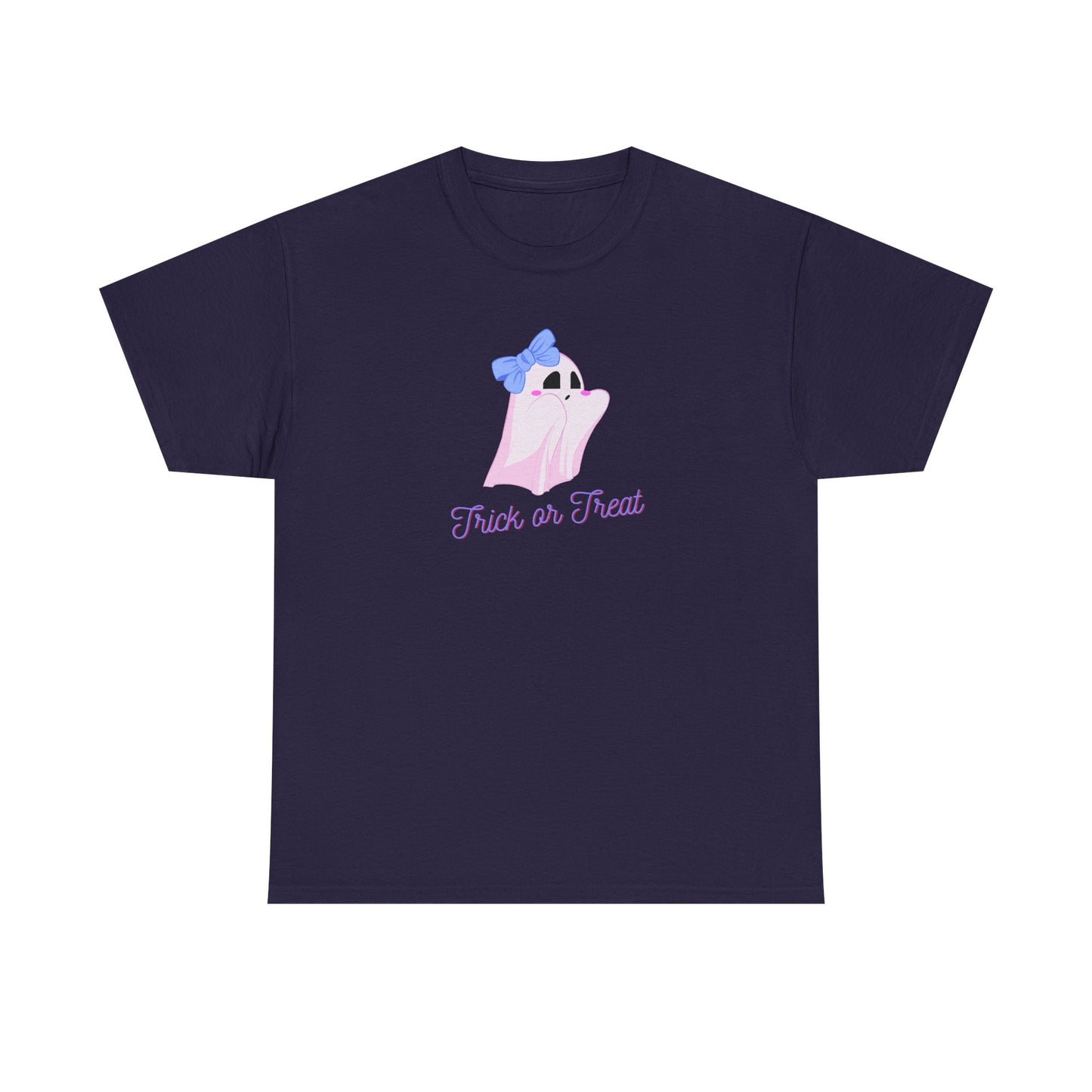 Adult Halloween Cute Ghost Unisex T-shirt
