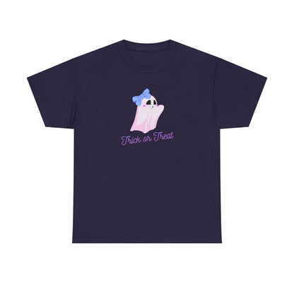 Adult Halloween Cute Ghost Unisex T-shirt