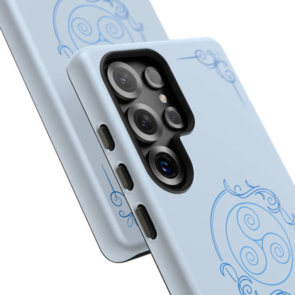 Tough Phone Case - Teal Elegance (Check for brand/model)