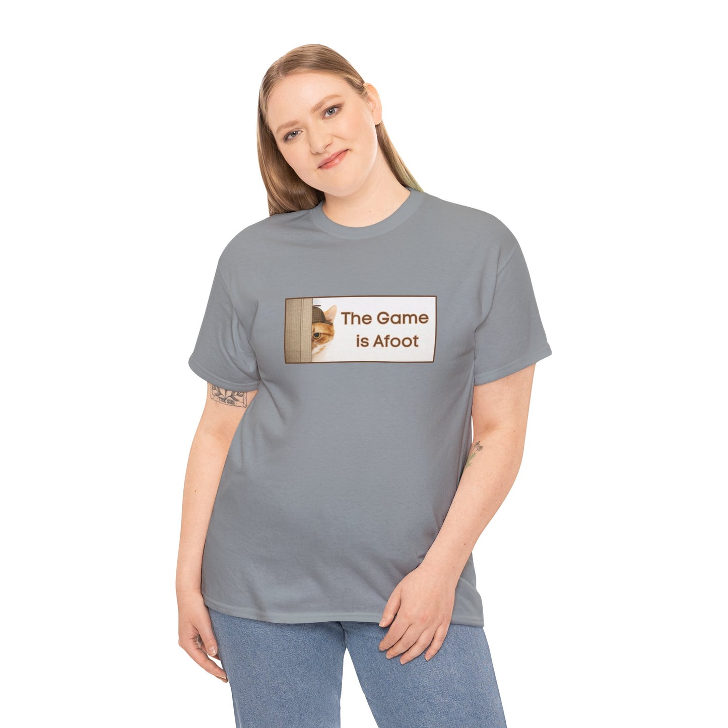 The Game is Afoot Kitty Unisex T-shirt