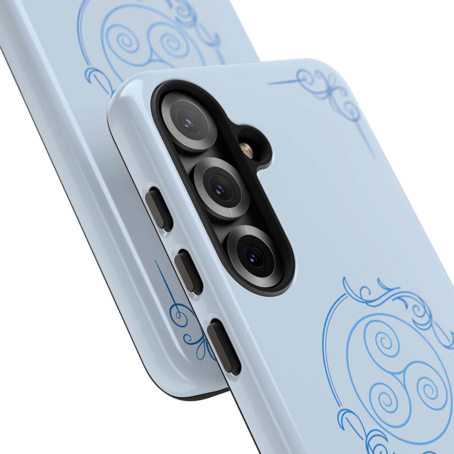 Tough Phone Case - Teal Elegance (Check for brand/model)