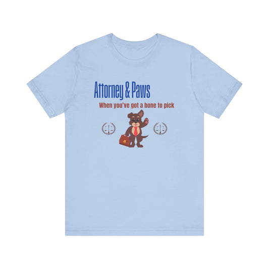 Attorney & Paws Dog Premium Unisex T-shirt