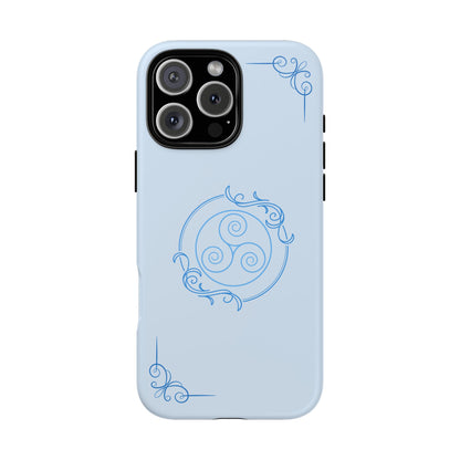 Tough Phone Case - Teal Elegance (Check for brand/model)
