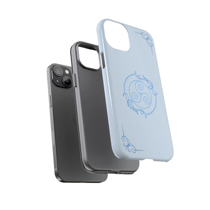 Tough Phone Case - Teal Elegance (Check for brand/model)