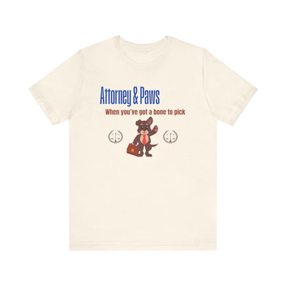 Attorney & Paws Dog Premium Unisex T-shirt