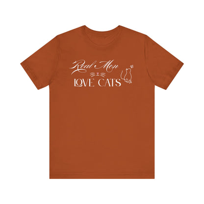 Real Men Love Cats Premium Unisex T-shirt