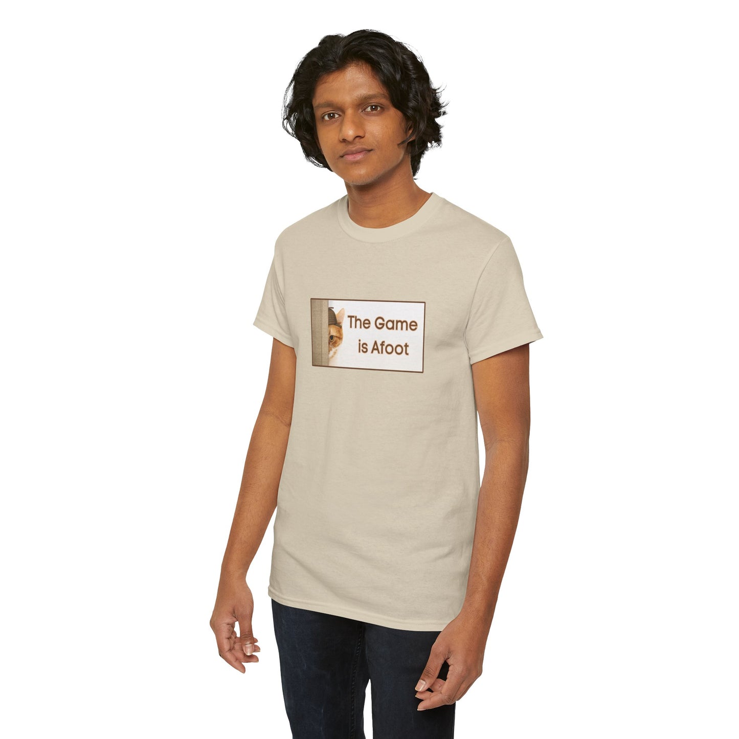 The Game is Afoot Kitty Unisex T-shirt