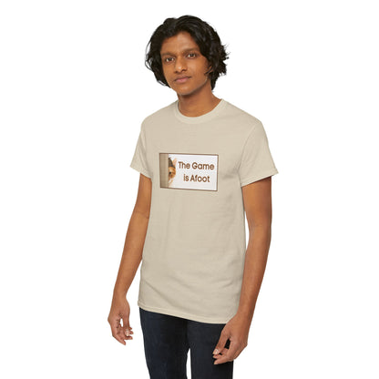 The Game is Afoot Kitty Unisex T-shirt