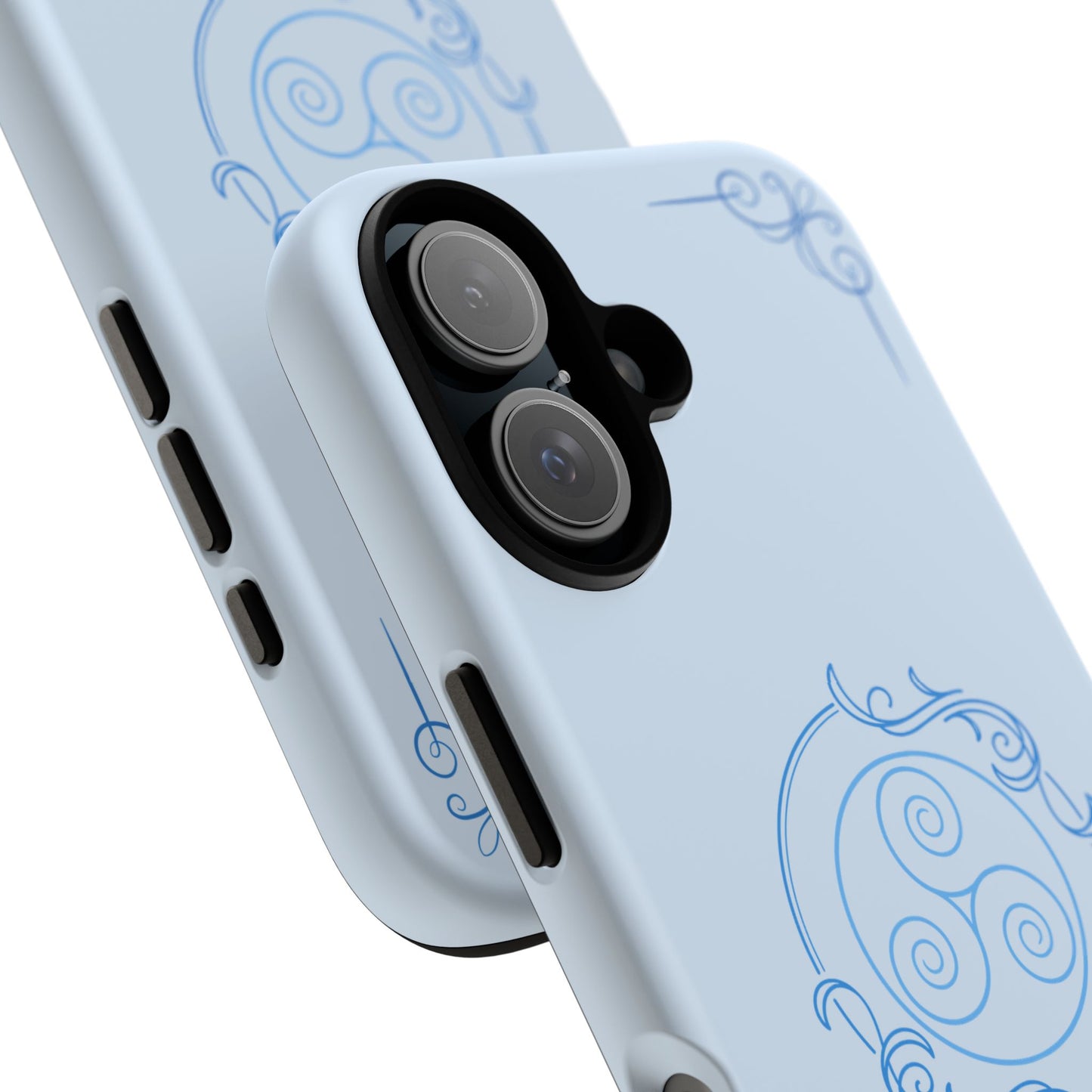 Tough Phone Case - Teal Elegance (Check for brand/model)