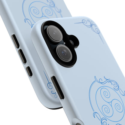 Tough Phone Case - Teal Elegance (Check for brand/model)