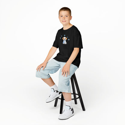 Kids Puppy Scarf T-shirt